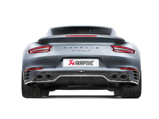 Porsche 911 Turbo / Turbo S (991.2) Akrapovič Carbon-Fibre Rear Diffuser