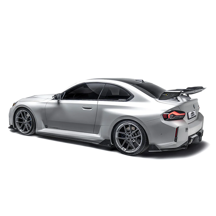 BMW G87 M2 ADRO AT-R3 Prepreg Carbon Fiber Swan Neck Dual Element Wing
