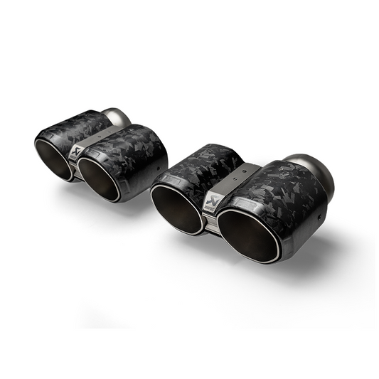 BMW M2 Coupé (G87) 2025 – Tail Pipe Set (Chopped Carbon)