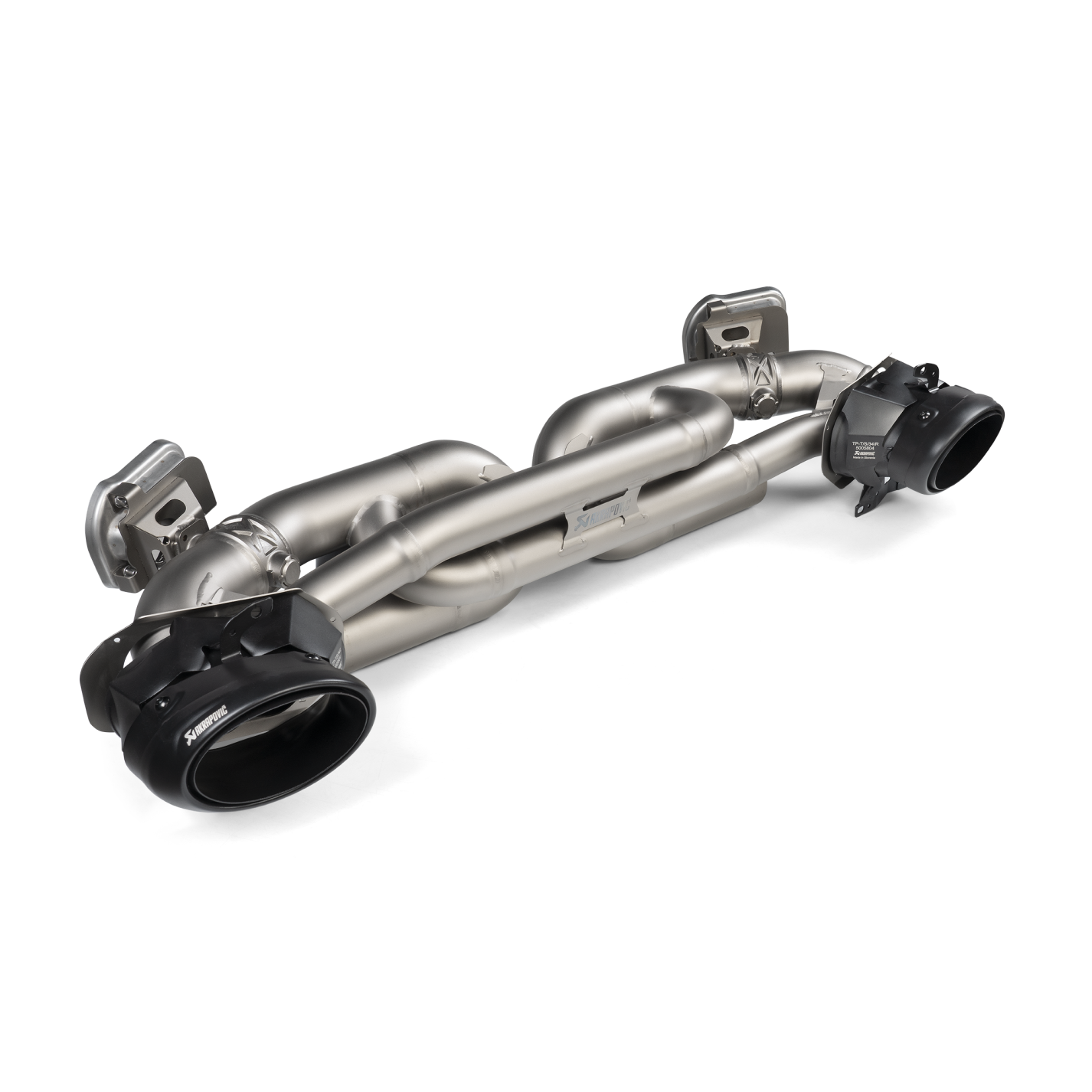 Porsche 911 Turbo / Turbo S / Cabriolet / Sport Classic (992) – Tail Pipe Set (Titanium) – Black | 2025
