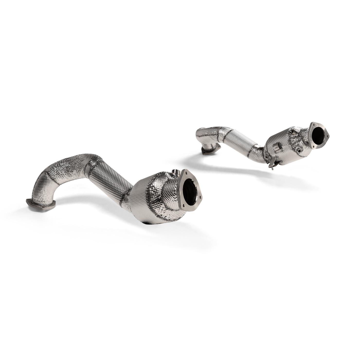 Porsche 718 Cayman GT4 RS / Spyder RS – Link Pipe Set (Titanium) | 2025