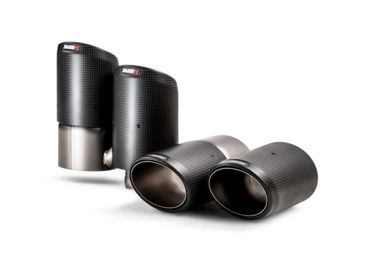 Porsche Cayenne / Cayenne Coupé (536) Akrapovič Carbon-Fibre Tailpipe Set
