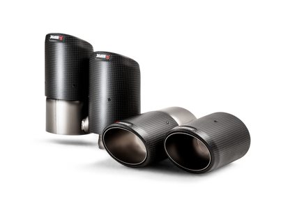 Porsche Cayenne GTS / Coupé / Turbo (536) Akrapovič Carbon-Fibre Tailpipe Set