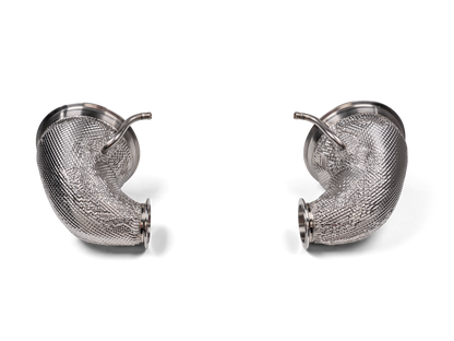 Porsche 911 GT3 / GT3 Touring (992) Akrapovič Slip-On Race Line Adapter (Stainless Steel)