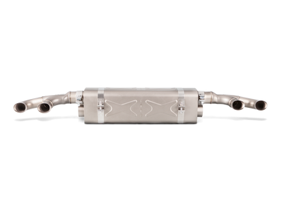 Porsche 911 Turbo / Turbo S (991.2) Akrapovič Slip-On Line Exhaust System (Titanium)