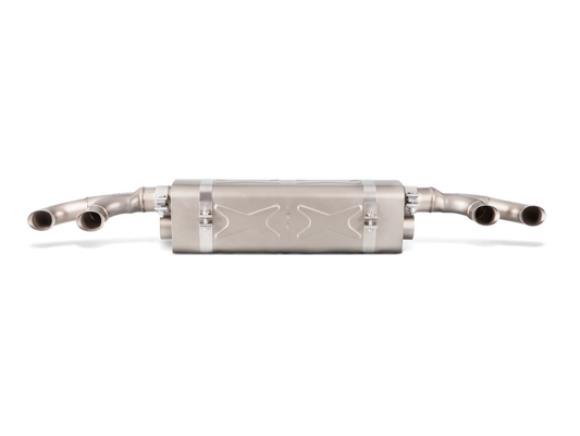 Porsche 911 Turbo / Turbo S (991.2) Akrapovič Slip-On Line Exhaust System (Titanium)