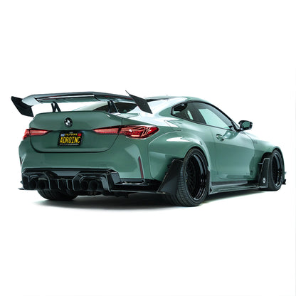 BMW G87 M2 ADRO AT-R3 Prepreg Carbon Fiber Flat Endplates