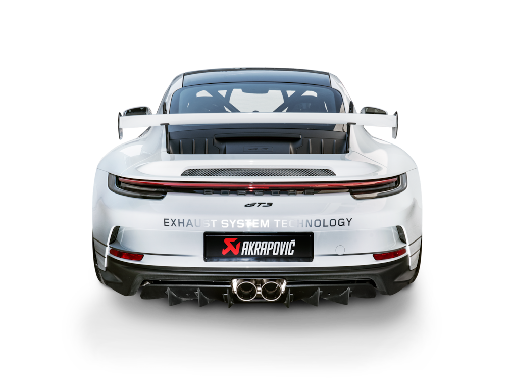 Porsche 911 GT3 (992) Akrapovič Slip-On Race Line Titanium Exhaust