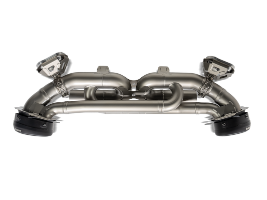 Porsche 911 Carrera / S / 4 / 4S / GTS / Cabriolet / Targa / Dakar (992) – Slip-On Race Line (Titanium) | 2024