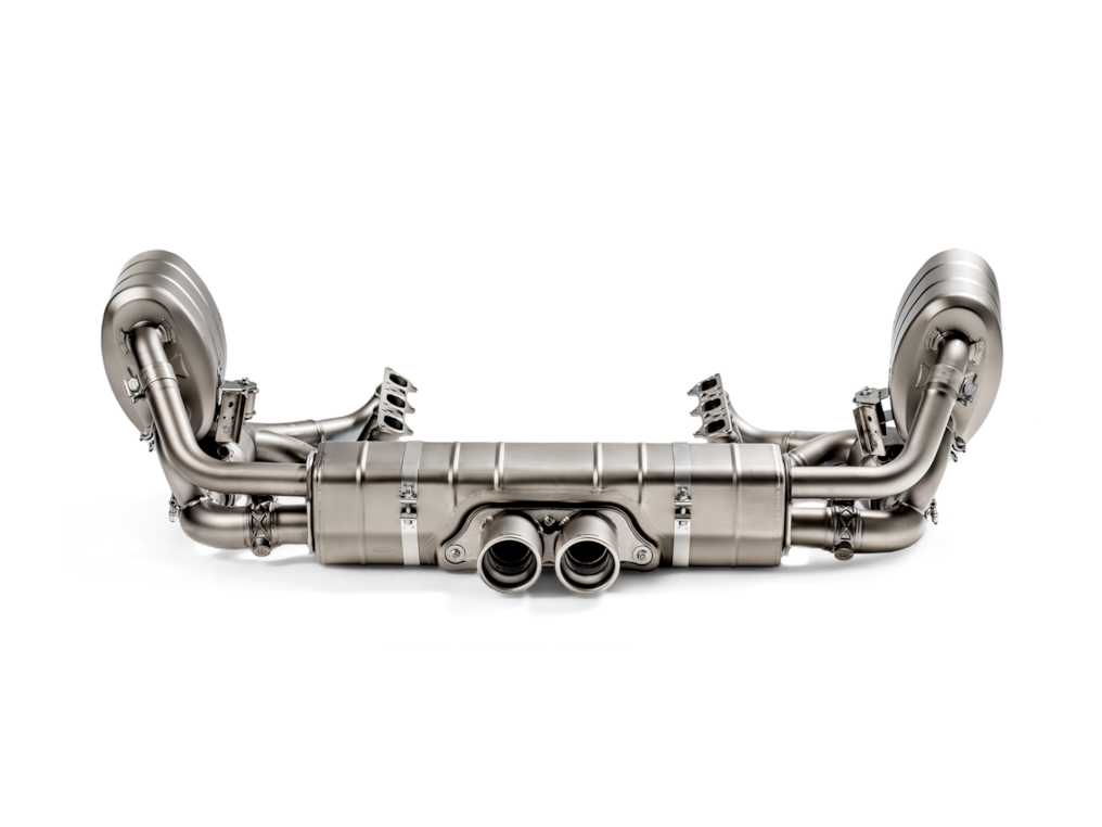 Porsche 911 GT3 / GT3 Touring (991.2) Akrapovič Evolution Header Set (Titanium)