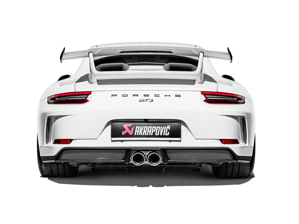 Porsche 911 GT3 / GT3 Touring (991.2) Akrapovič Slip-On Line (Titanium) Exhaust System