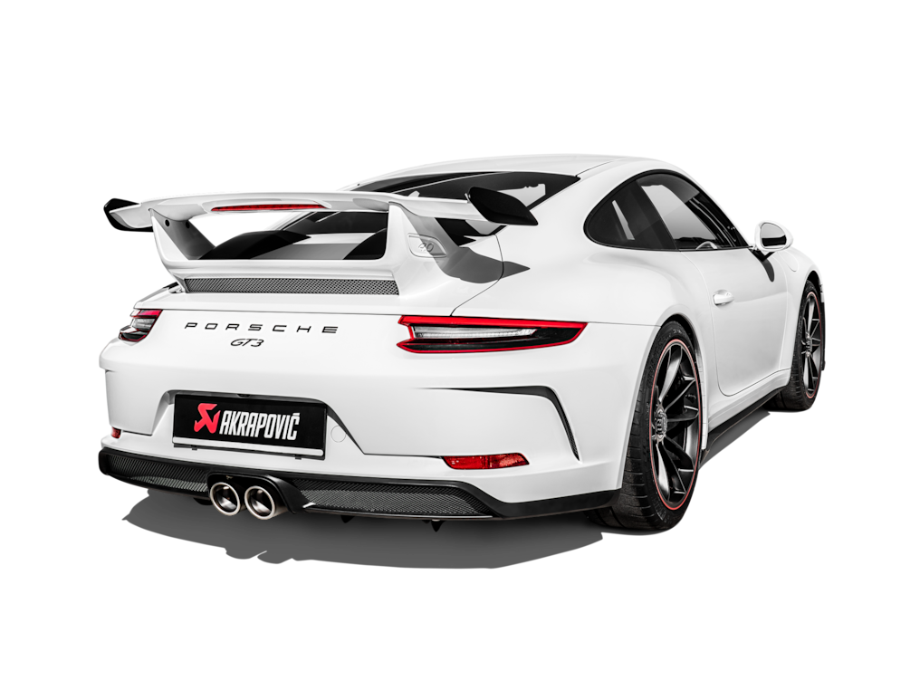 Porsche 911 GT3 / GT3 Touring (991.2) Akrapovič Slip-On Line (Titanium) Exhaust System