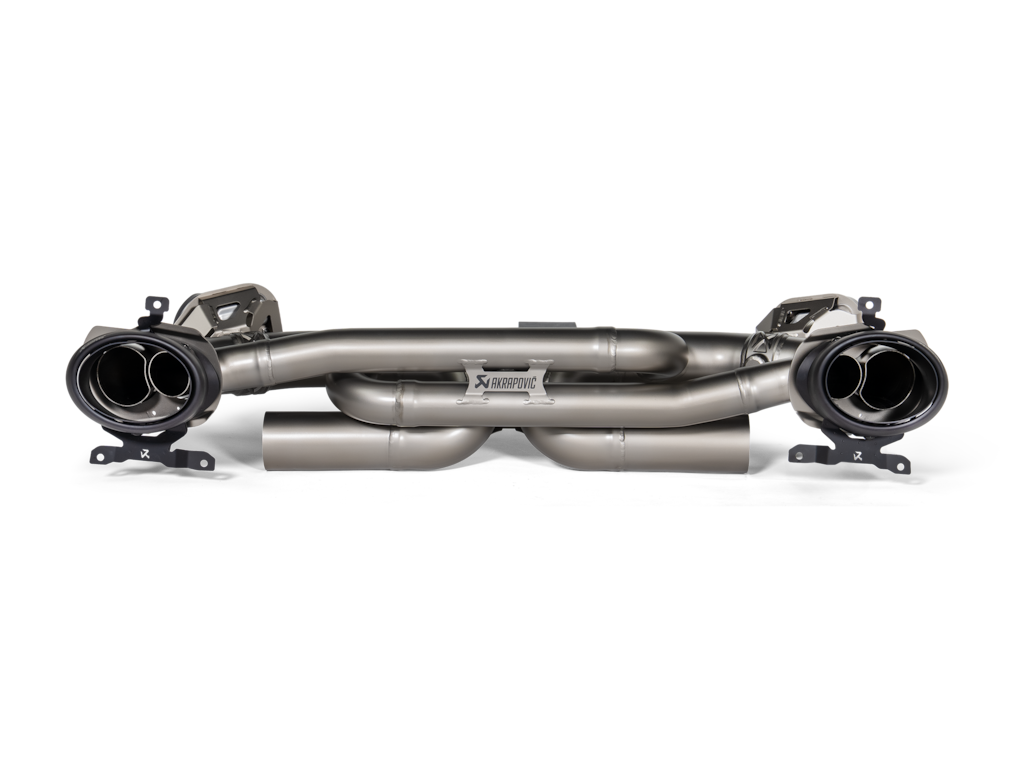 Porsche 911 Carrera / S / 4 / 4S / GTS / Cabriolet / Targa / Dakar (992) – Slip-On Race Line (Titanium) | 2024