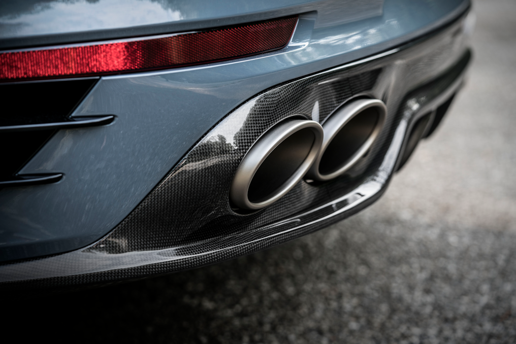 Porsche 911 Turbo / Turbo S (991.2) Akrapovič Slip-On Line Exhaust System (Titanium)