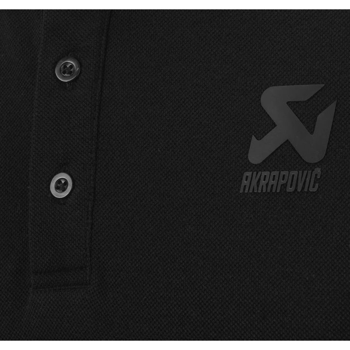 Akrapovič Corpo Polo Black Men's – Premium Comfort & Style