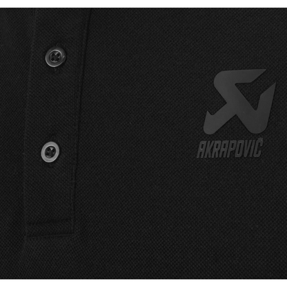 Akrapovič Corpo Polo Black Men's – Premium Comfort & Style
