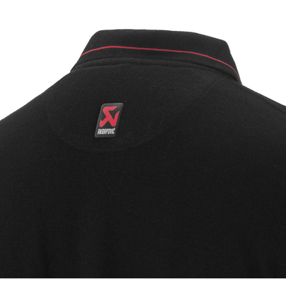Akrapovič Corpo Polo Black Men's – Premium Comfort & Style