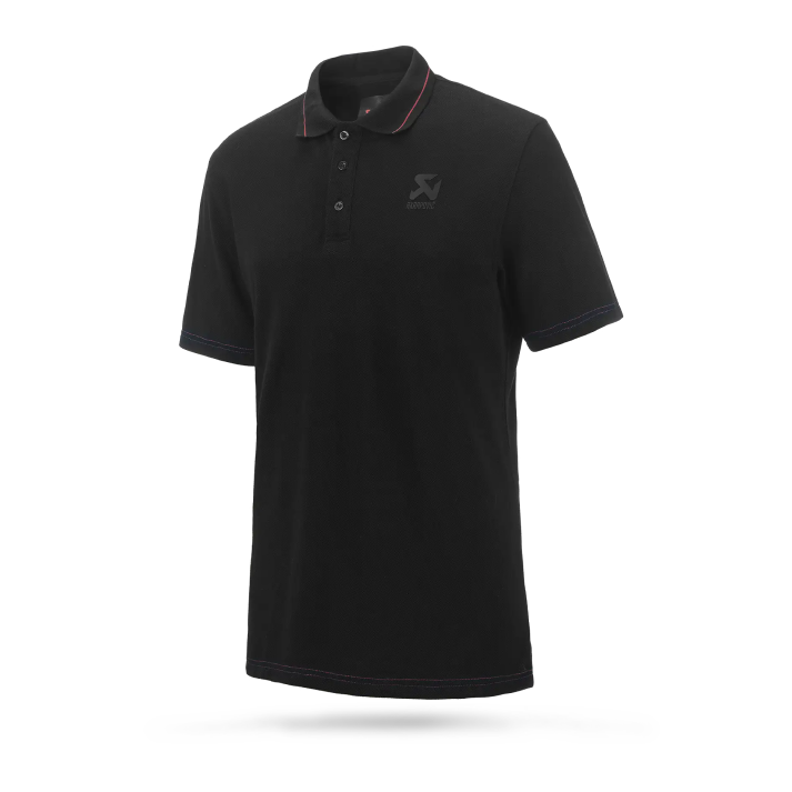 Akrapovič Corpo Polo Black Men's – Premium Comfort & Style