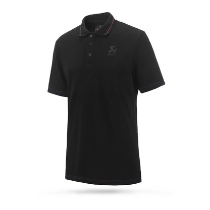 Akrapovič Corpo Polo Black Men's – Premium Comfort & Style