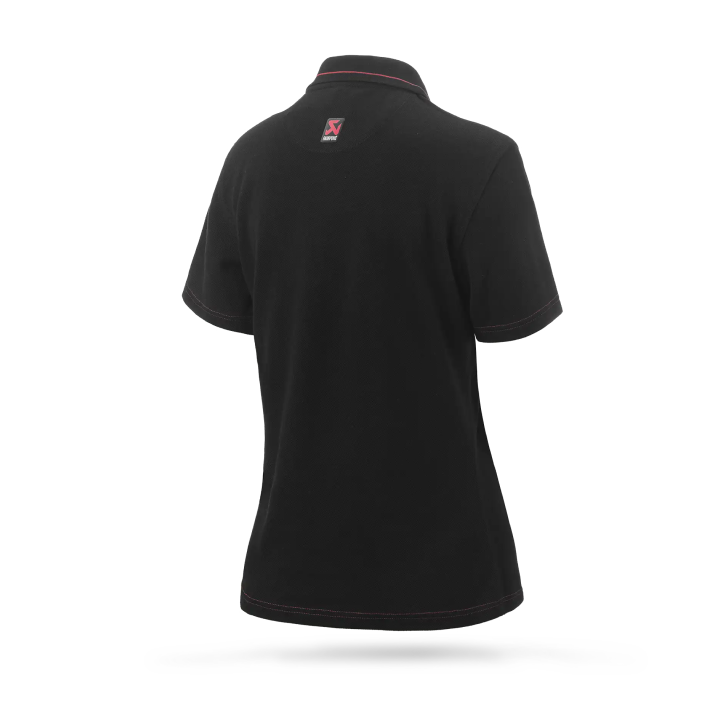 Akrapovič Corpo Polo Black Women's – Elegant Comfort & Premium Style