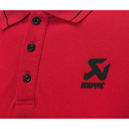 Akrapovič Corpo Polo Red Men's – Premium Comfort & Sporty Elegance