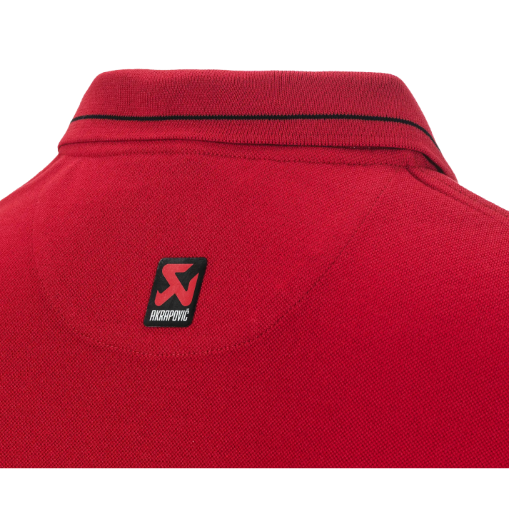 Akrapovič Corpo Polo Red Men's – Premium Comfort & Sporty Elegance