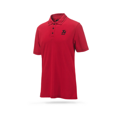 Akrapovič Corpo Polo Red Men's – Premium Comfort & Sporty Elegance