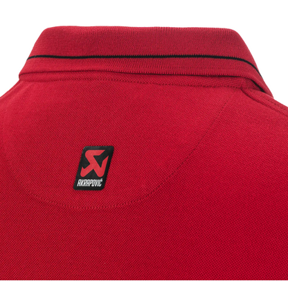 Akrapovič Corpo Polo Red Women's – Stylish Comfort with a Premium Finish
