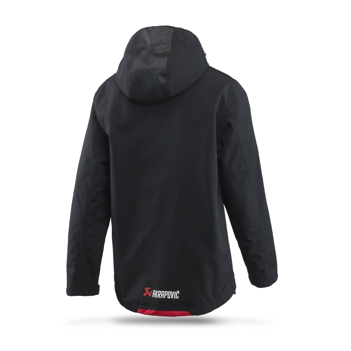 Akrapovič Corpo Rain Jacket Men's – All-Weather Performance with Style