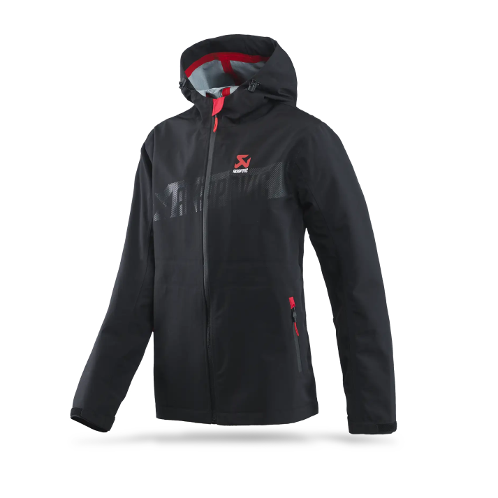 Akrapovič Corpo Rain Jacket Men's – All-Weather Performance with Style
