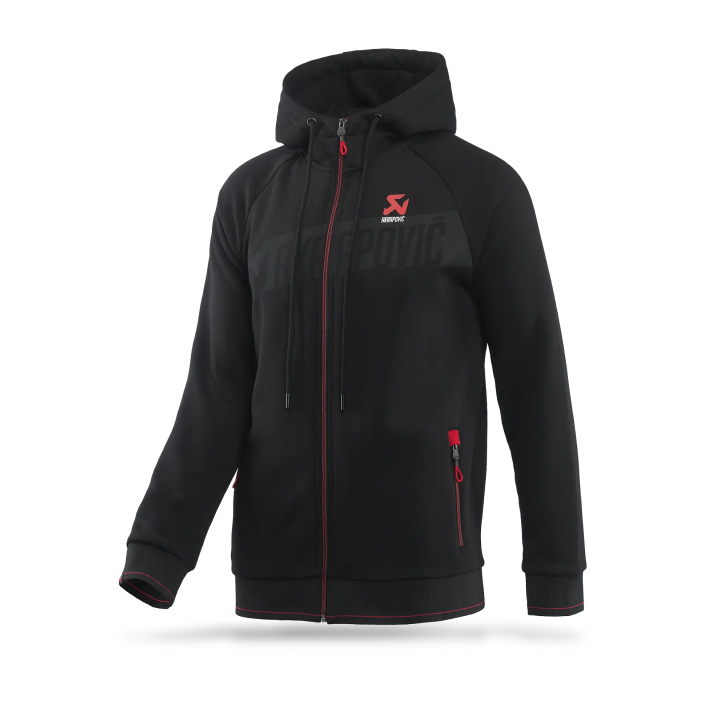 Akrapovič Corpo Zip Hoodie Men's – Sporty Comfort with Premium Style