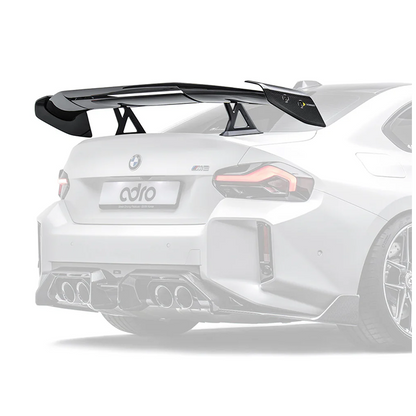 BMW G87 M2 ADRO AT-R3 Prepreg Carbon Fiber Swan Neck Dual Element Wing