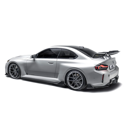 BMW G87 M2 ADRO AT-R3 Prepreg Carbon Fiber Swan Neck Dual Element Wing