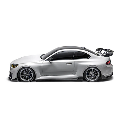 BMW G87 M2 ADRO Prepreg Carbon Fiber Front Lip – OEM Stock Bumper