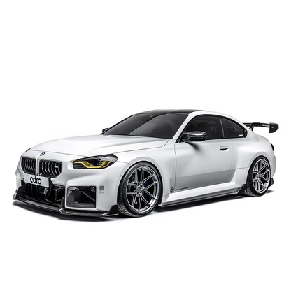 BMW G87 M2 ADRO Prepreg Carbon Fiber Front Lip – OEM Stock Bumper