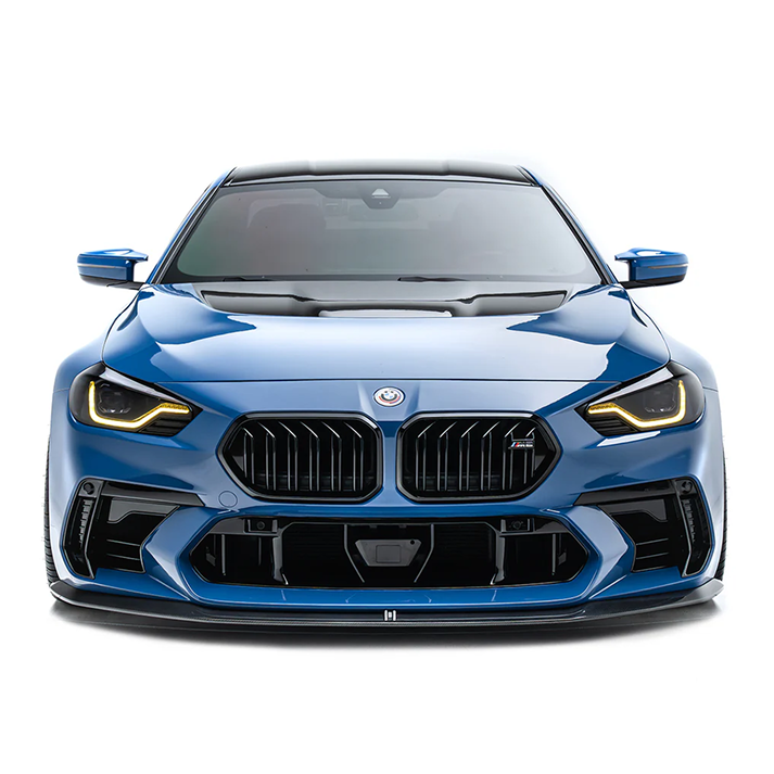 BMW G87 M2 ADRO Carbon Fiber Front Lip V1 – Wet Carbon Fiber