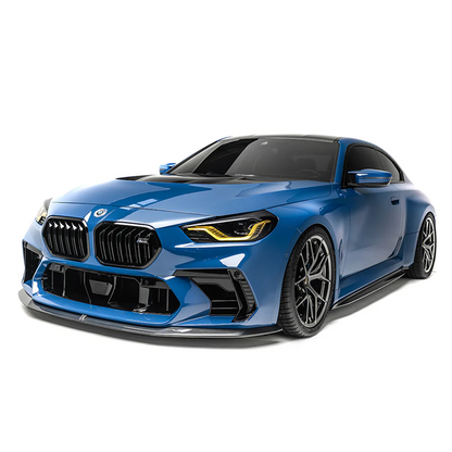 BMW G87 M2 ADRO Carbon Fiber Front Lip V1 – Wet Carbon Fiber
