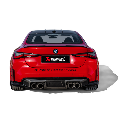 BMW M4 (G82, G83) 2024 – Rear Carbon Fibre Diffuser (High Gloss Black)