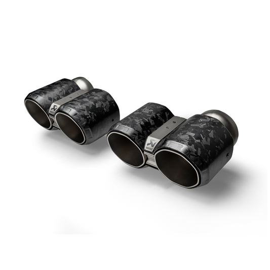 BMW M4 (G82, G83) 2024 – Tail Pipe Set (Chopped Carbon)