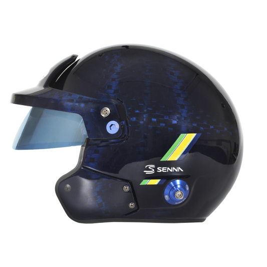 Bell MAG-10 CARBON Ayrton Senna (HANS) Racing Helmet