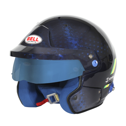 Bell MAG-10 CARBON Ayrton Senna (HANS) Racing Helmet
