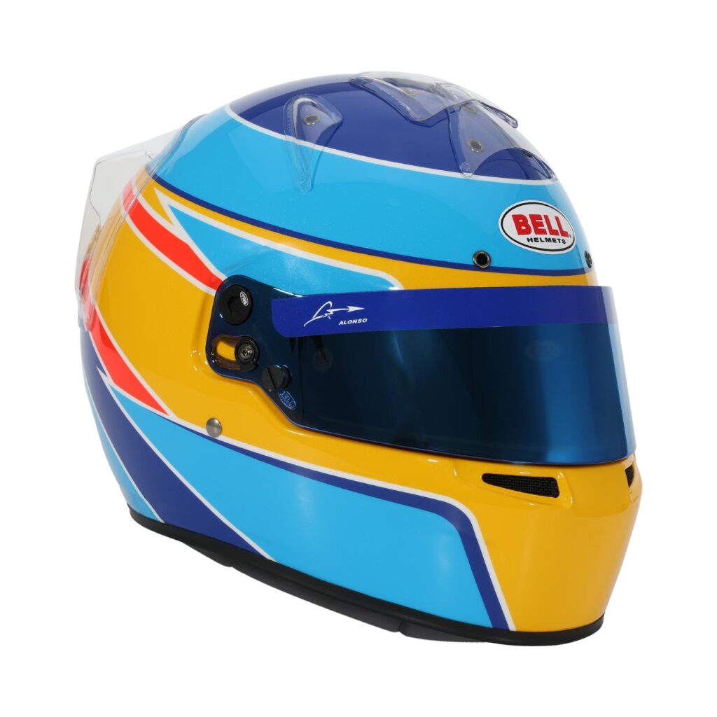 Bell KC7-CMR Fernando Alonso Karting Helmet