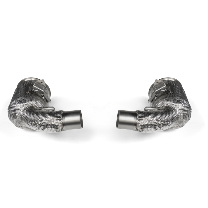 Link Pipe Set w Cat (SS) - Porsche 911 Turbo