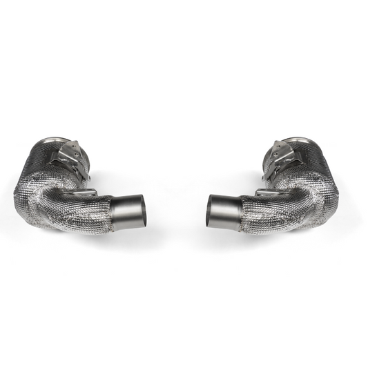 Link Pipe Set w Cat (SS) - Porsche 911 Turbo