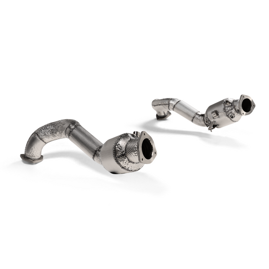 Porsche 718 Cayman GT4 RS / Spyder RS – Link Pipe Set (Titanium) | 2025