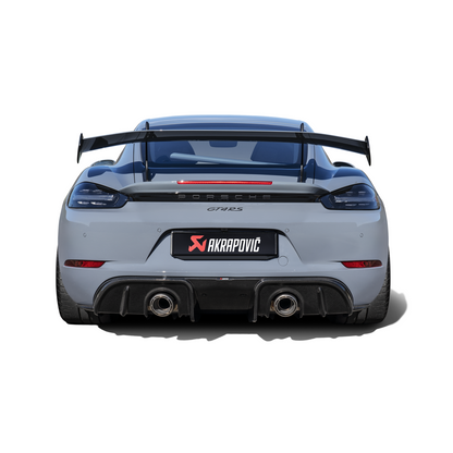 Porsche 718 Cayman GT4 RS / Spyder RS – Slip-On Race Line (Titanium) | 2025