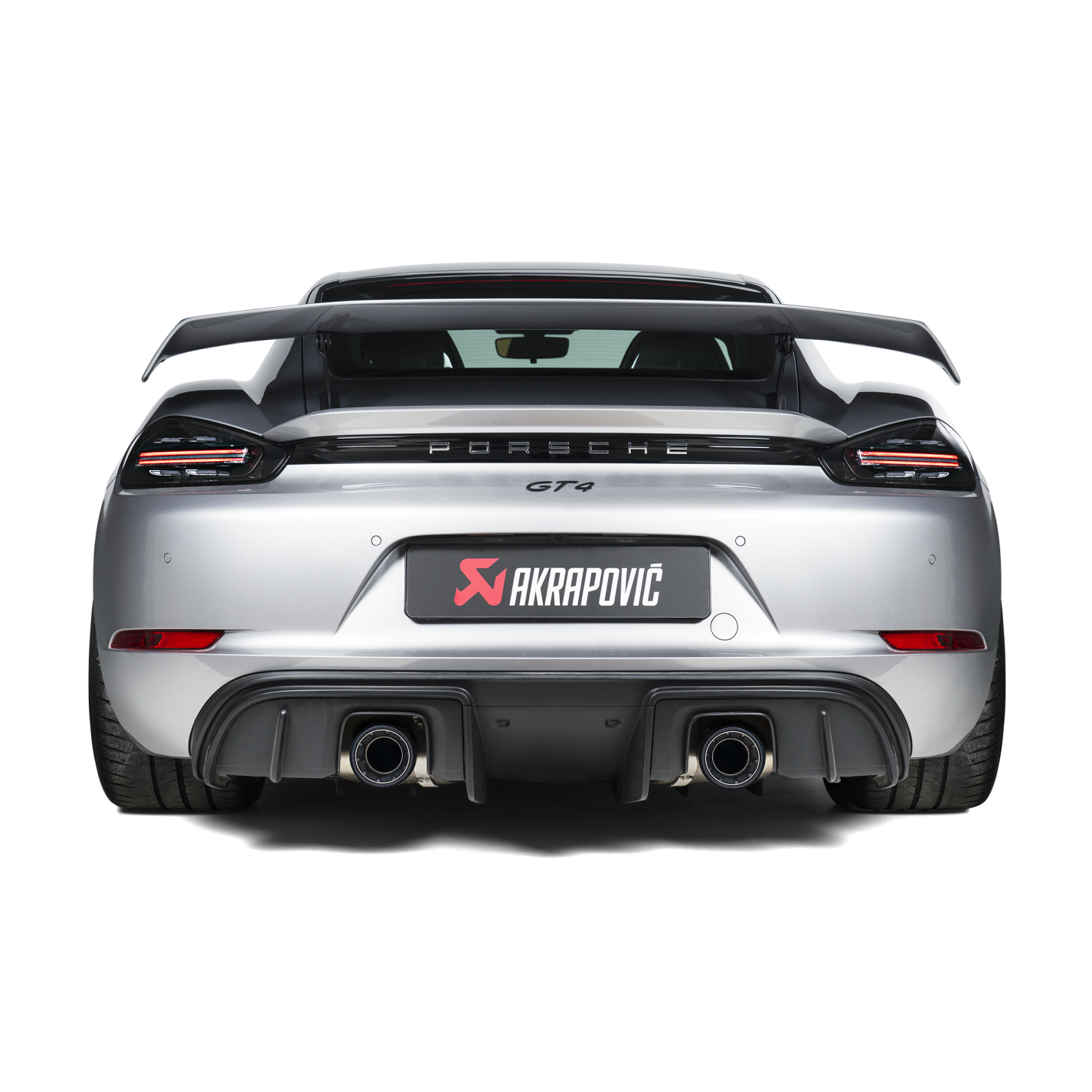 Porsche 718 Cayman GT4 / Spyder – Slip-On Race Line (Titanium) | 2023
