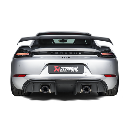 Porsche 718 Cayman GT4 / Spyder – Slip-On Race Line (Titanium) | 2023