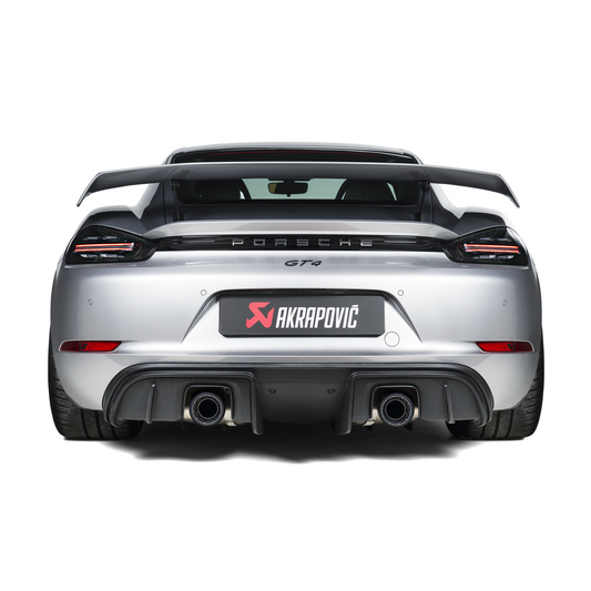 Porsche 718 Cayman GT4 / Spyder – Slip-On Race Line (Titanium) | 2023
