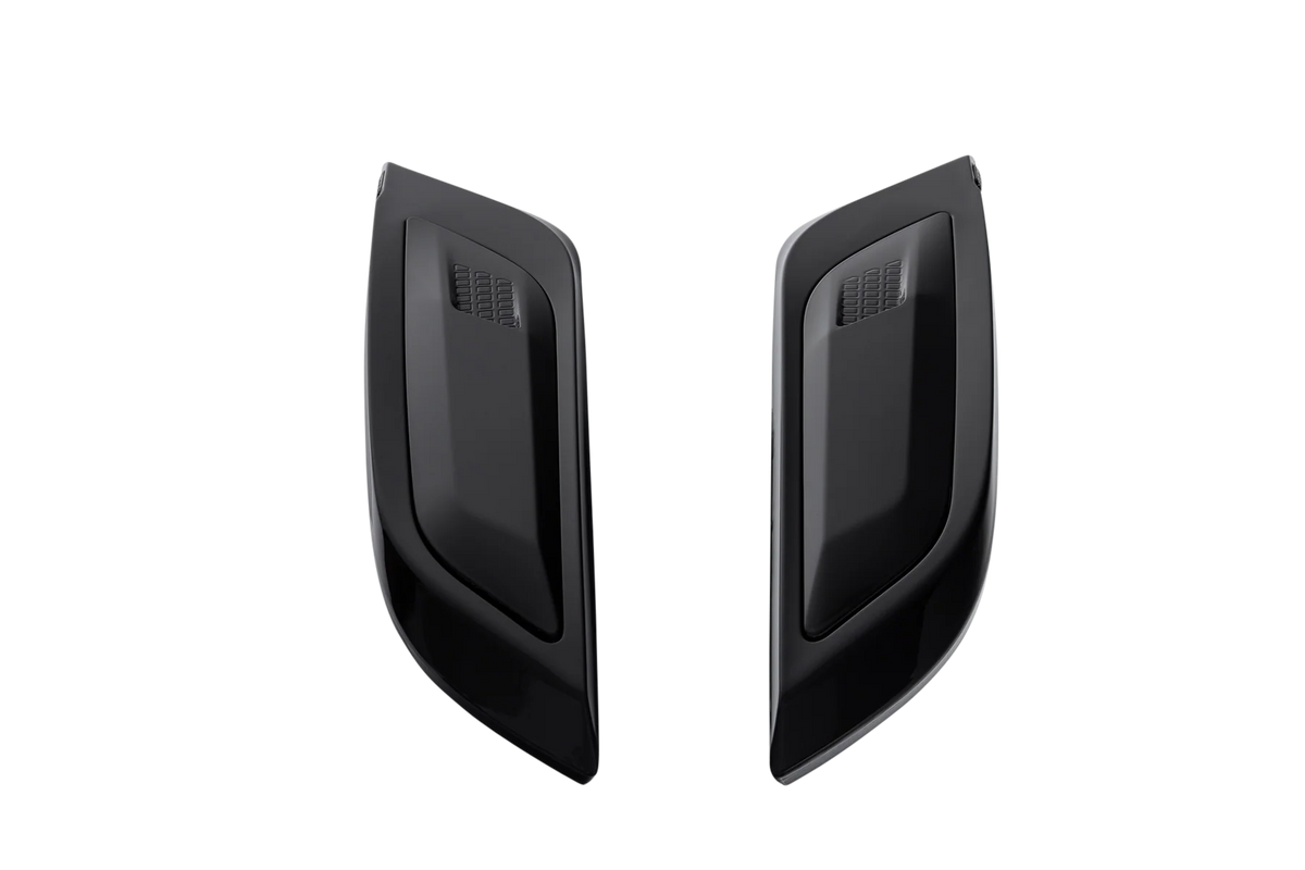 Land Rover Defender Urban Automotive ‘Best of British’ Gloss Black Bonnet Vent Set